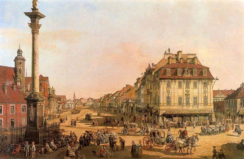 Bernardo Bellotto Cracow Suburb as seen from the Cracow Gate. Germany oil painting art